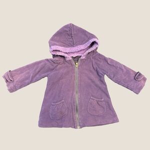 Vintage Kate Quinn Corduroy and Sherpa Hooded Jacket